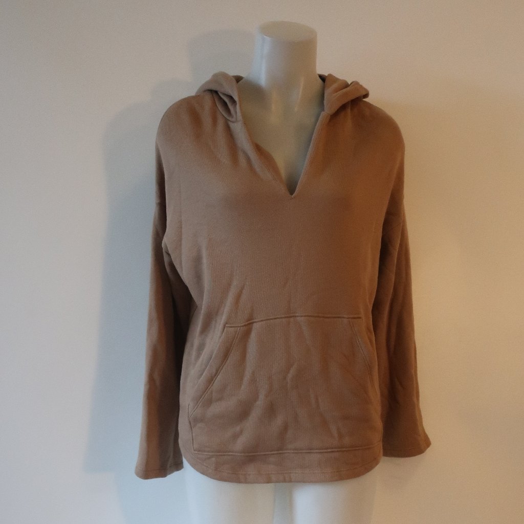 Nwt Womens Lna Clothing Coco Brown Hoodie Xs*